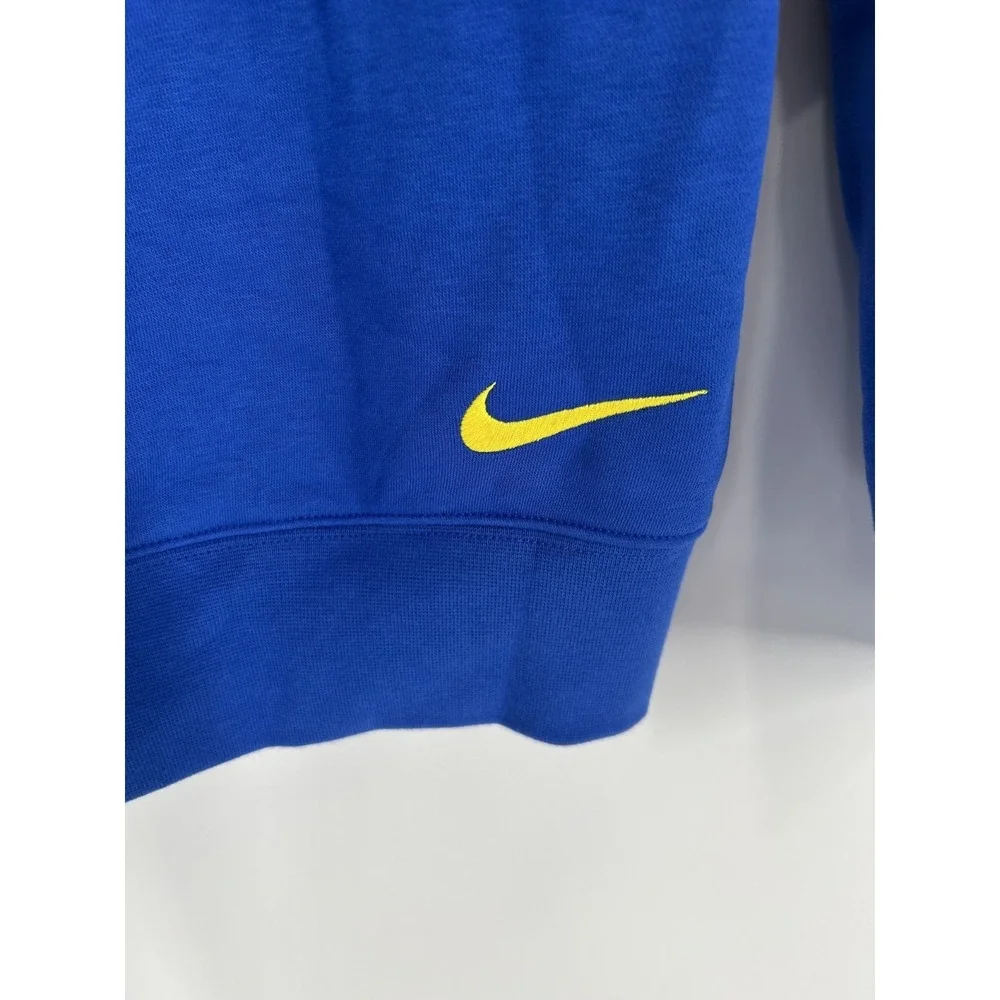 Nike Club Total 90 Soccer Hoodie Mens Large Fleece Graphic Sweatshirt HV3509-480
